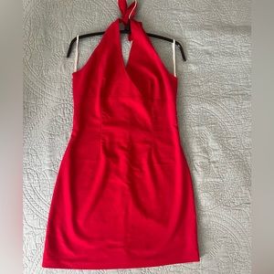Vintage 90s Y2K Rocket Candy Halter Dress